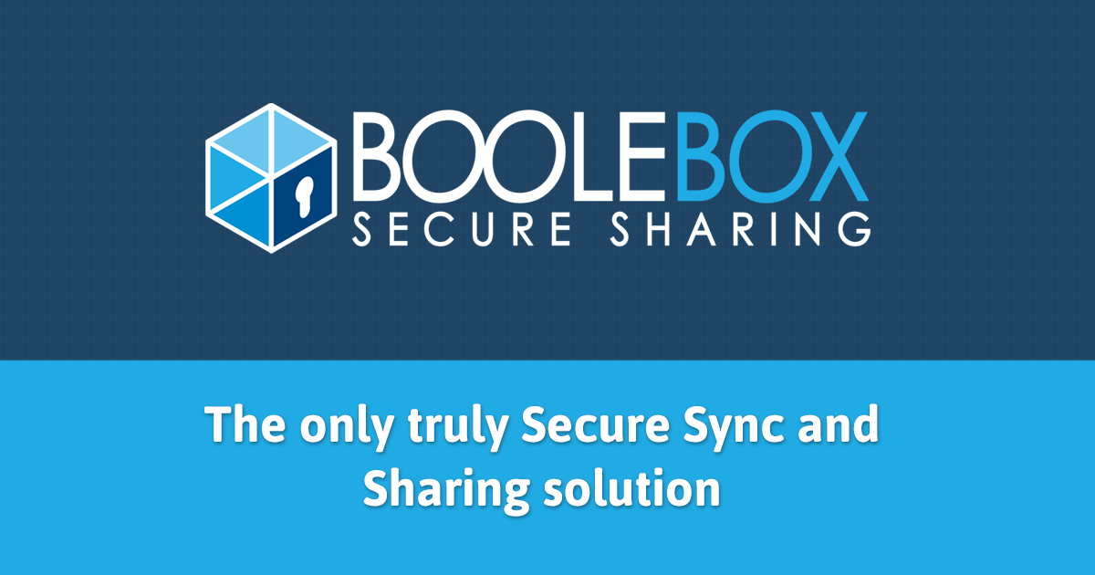 Boolebox - Secure Sharing